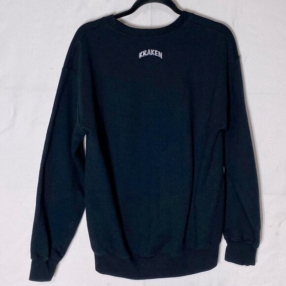 Gildan Black Kraken Crew Neck Sweatshirt M - Picture 10 of 11